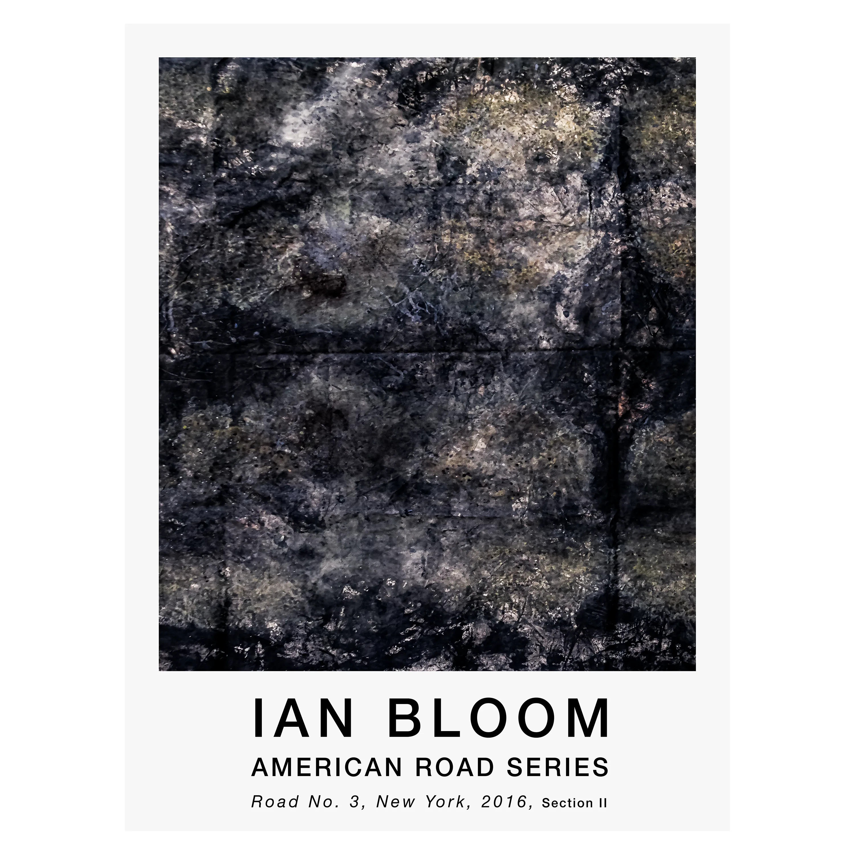 Road No. 3, New York, 2016, Section II poster by Ian Bloom