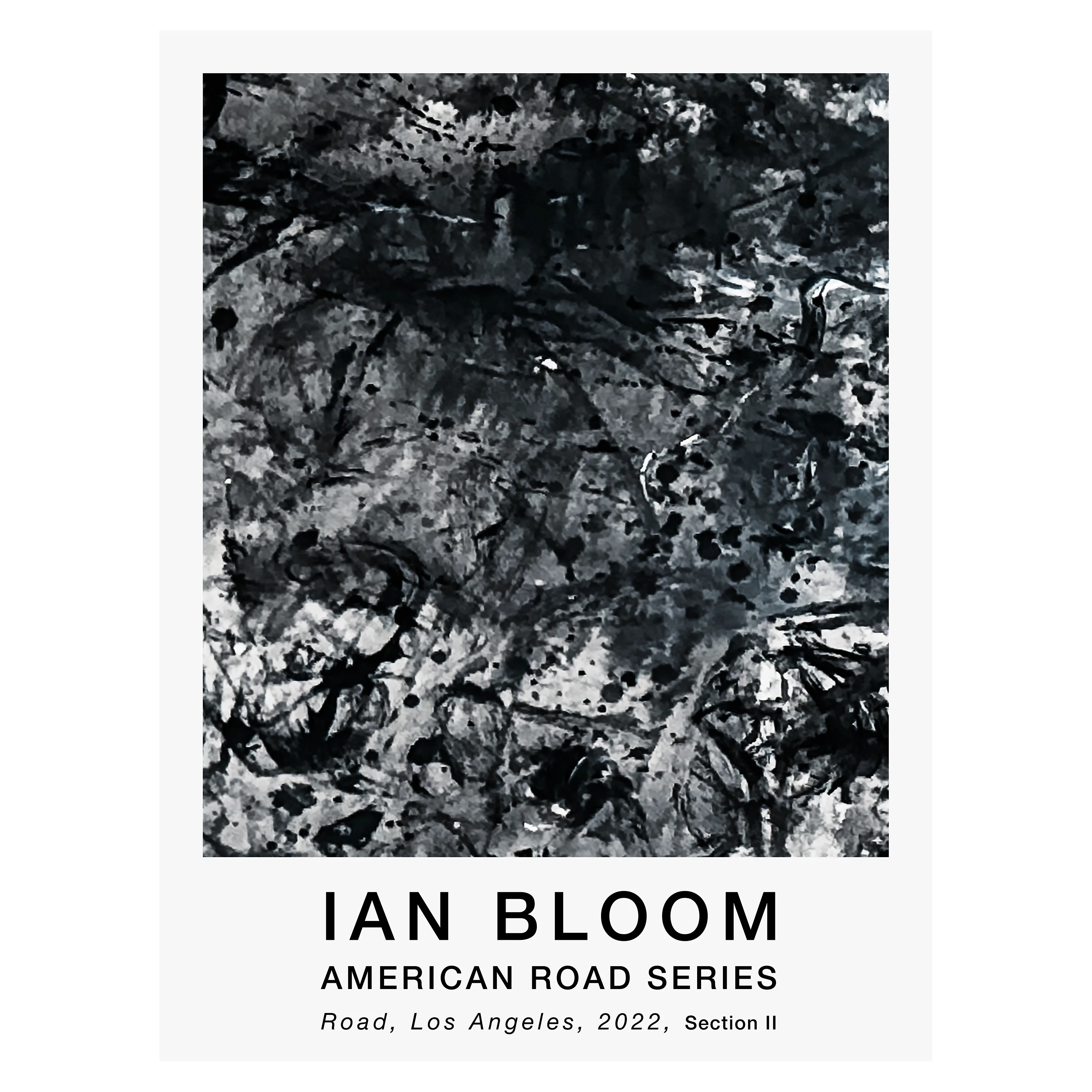 Road, Los Angeles, 2022, Section II poster by Ian Bloom