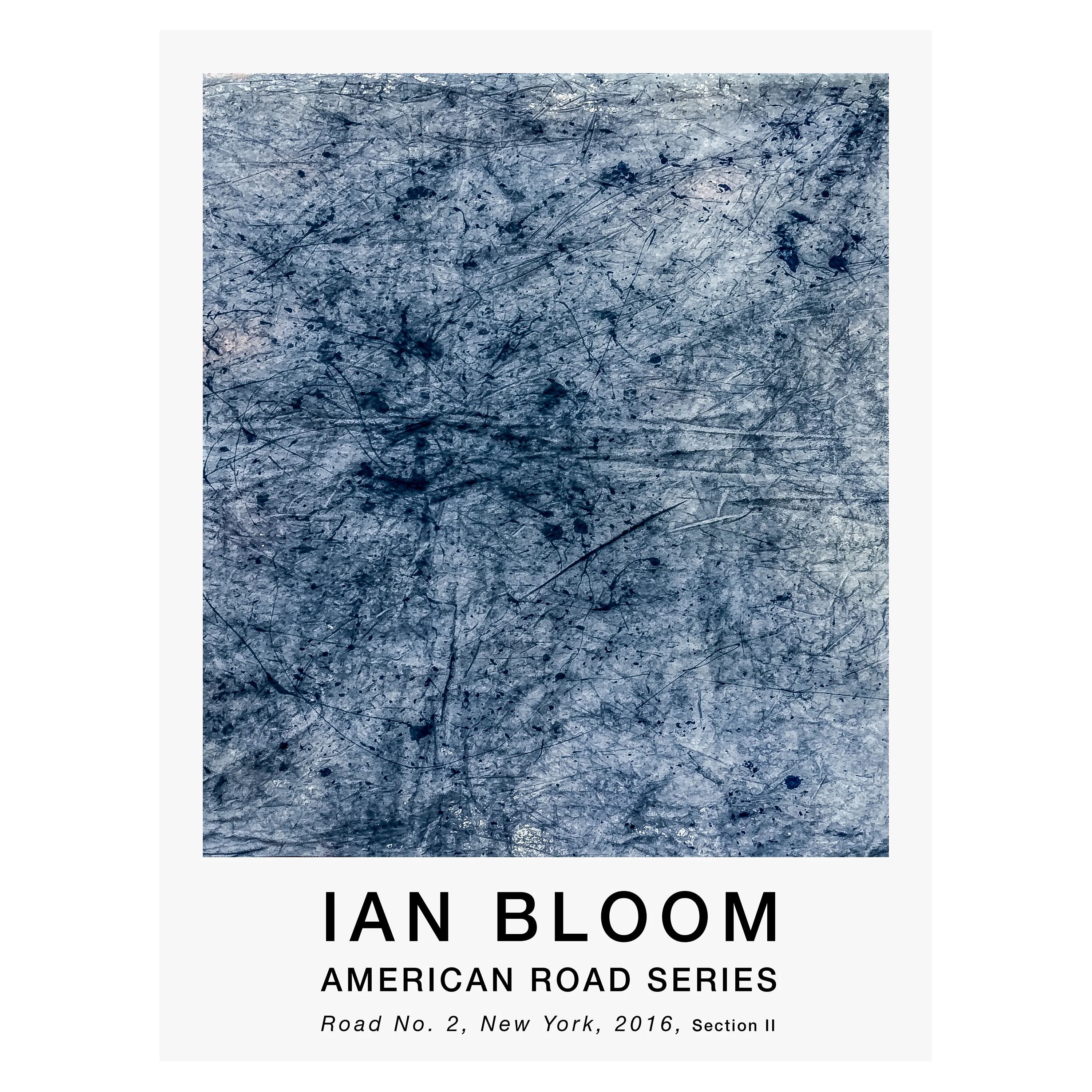 Road No. 2, New York, 2016, Section II poster by Ian Bloom