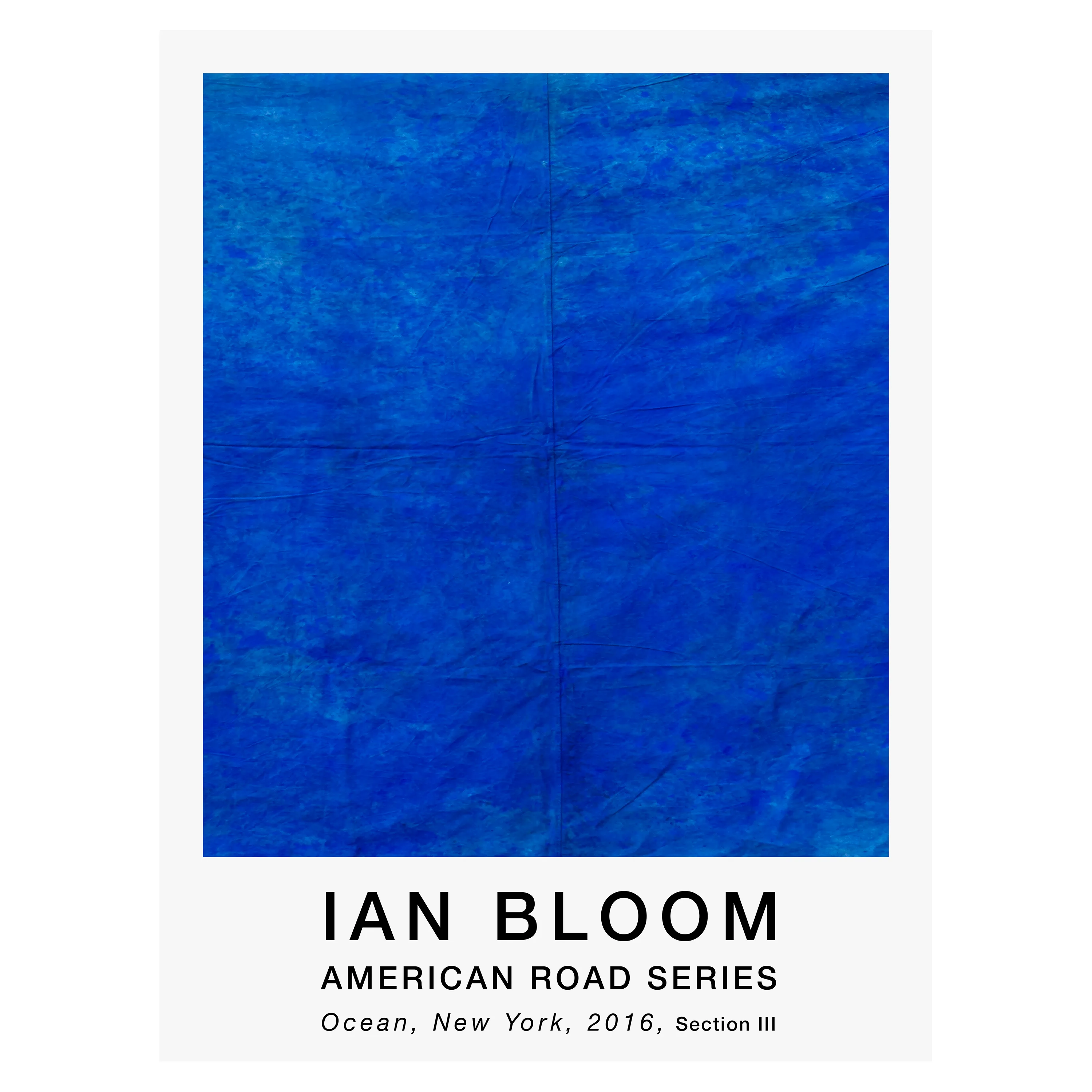 Ocean, New York, 2016, Section III poster by Ian Bloom