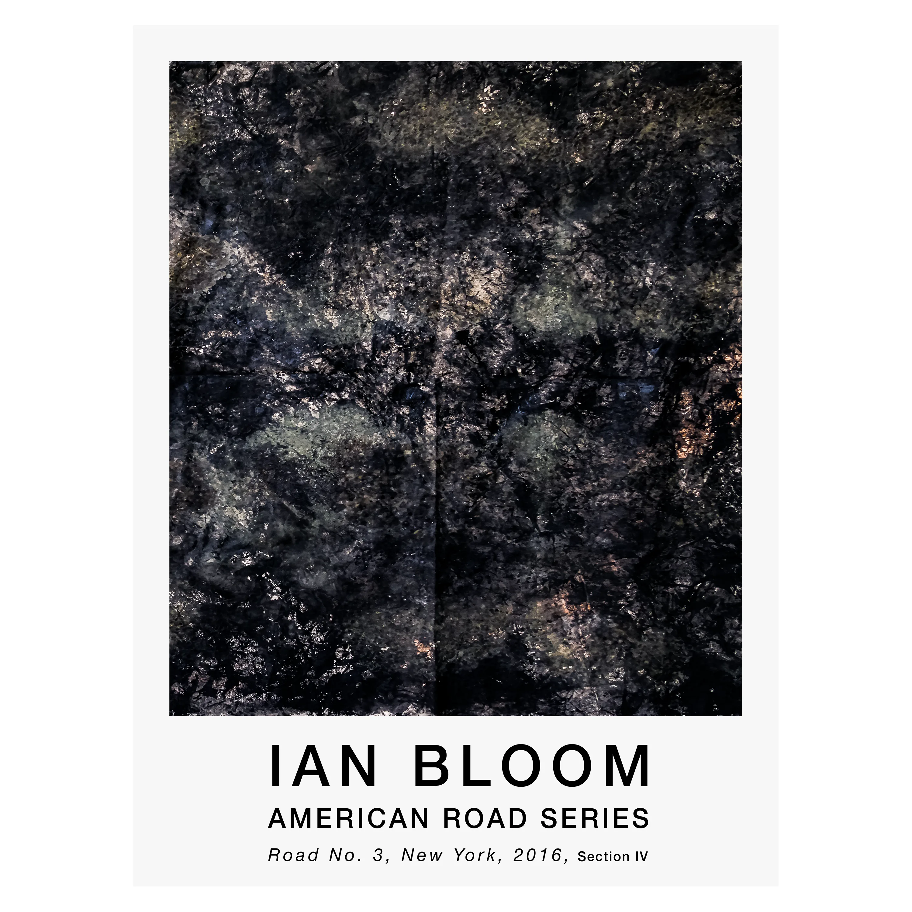 Road No. 3, New York, 2016, Section IV poster by Ian Bloom