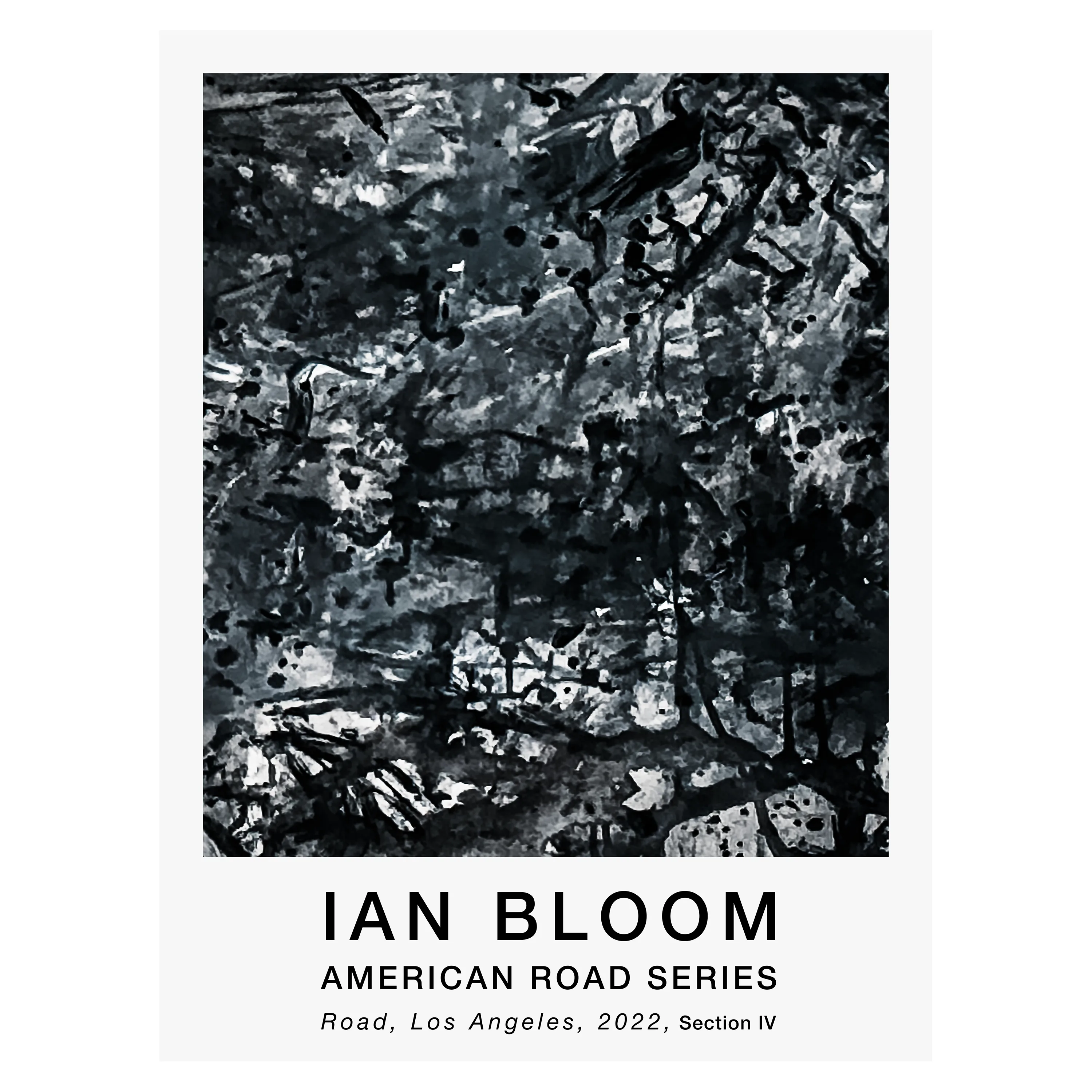 Road, Los Angeles, 2022, Section IV poster by Ian Bloom