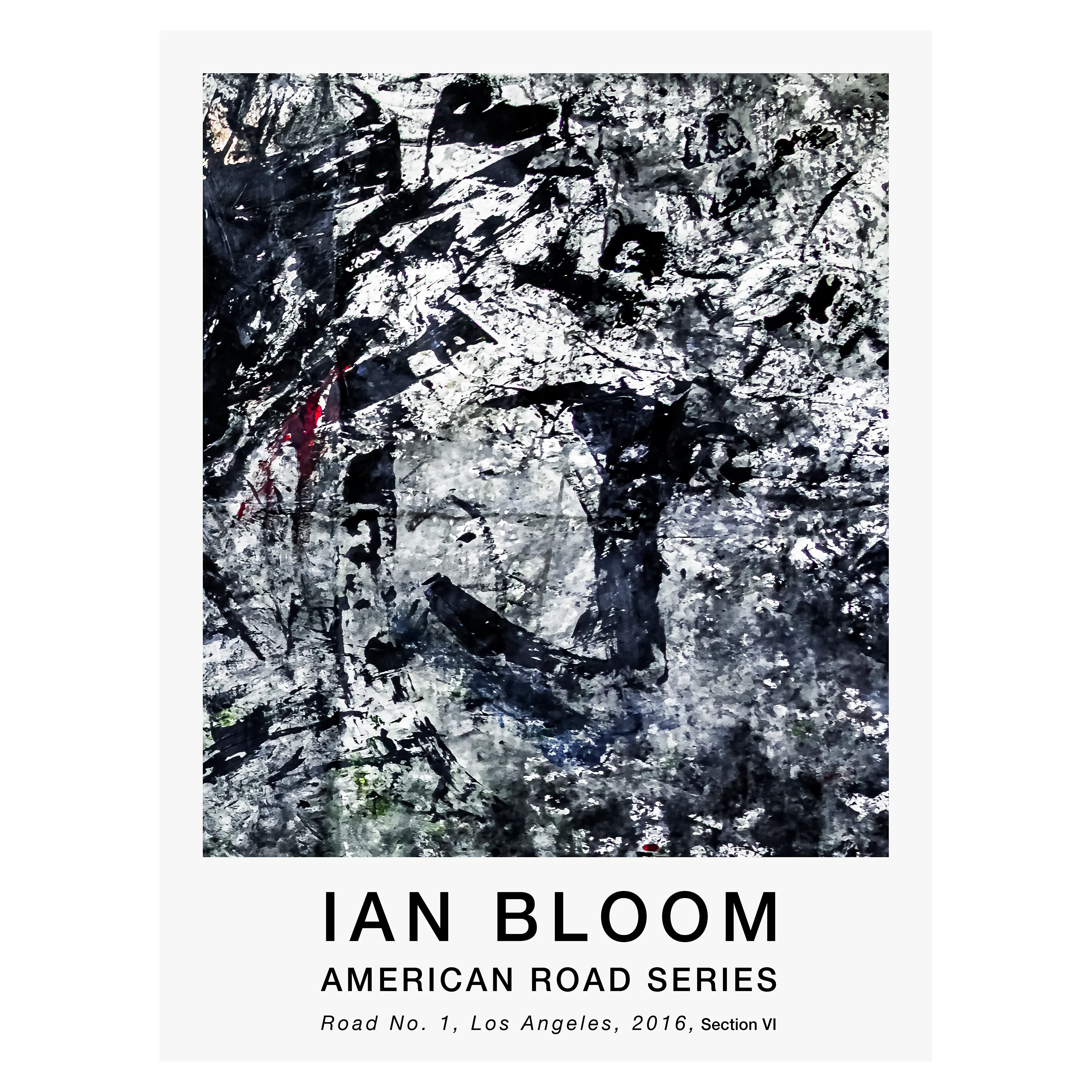 Road No. 1, Los Angeles, 2016, Section VI poster by Ian Bloom