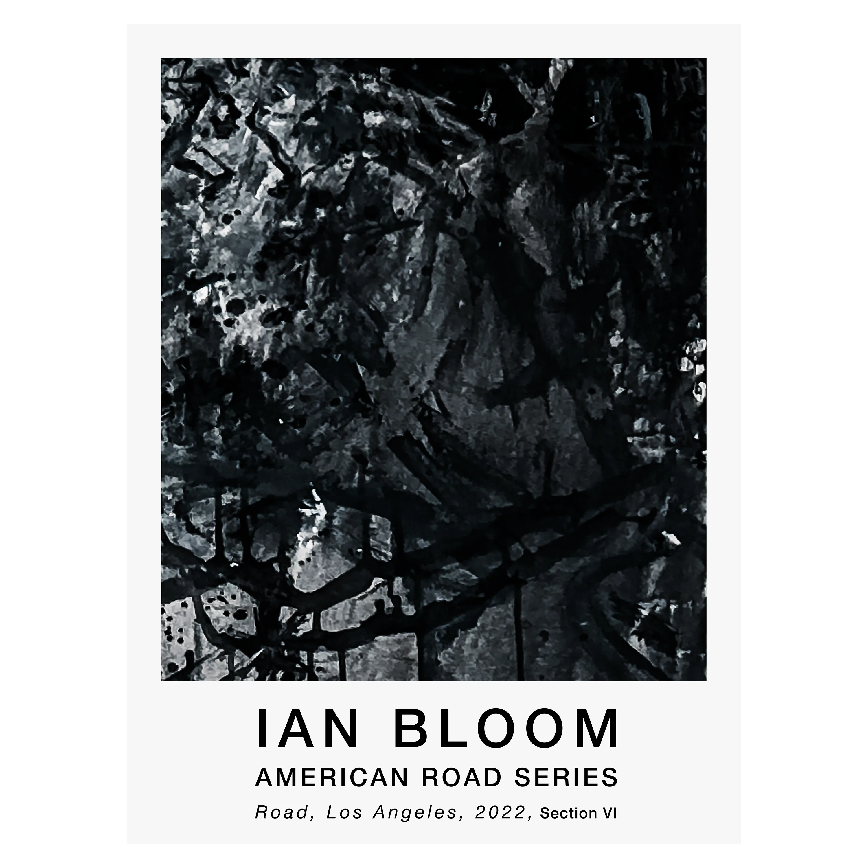 Road, Los Angeles, 2022, Section VI poster by Ian Bloom