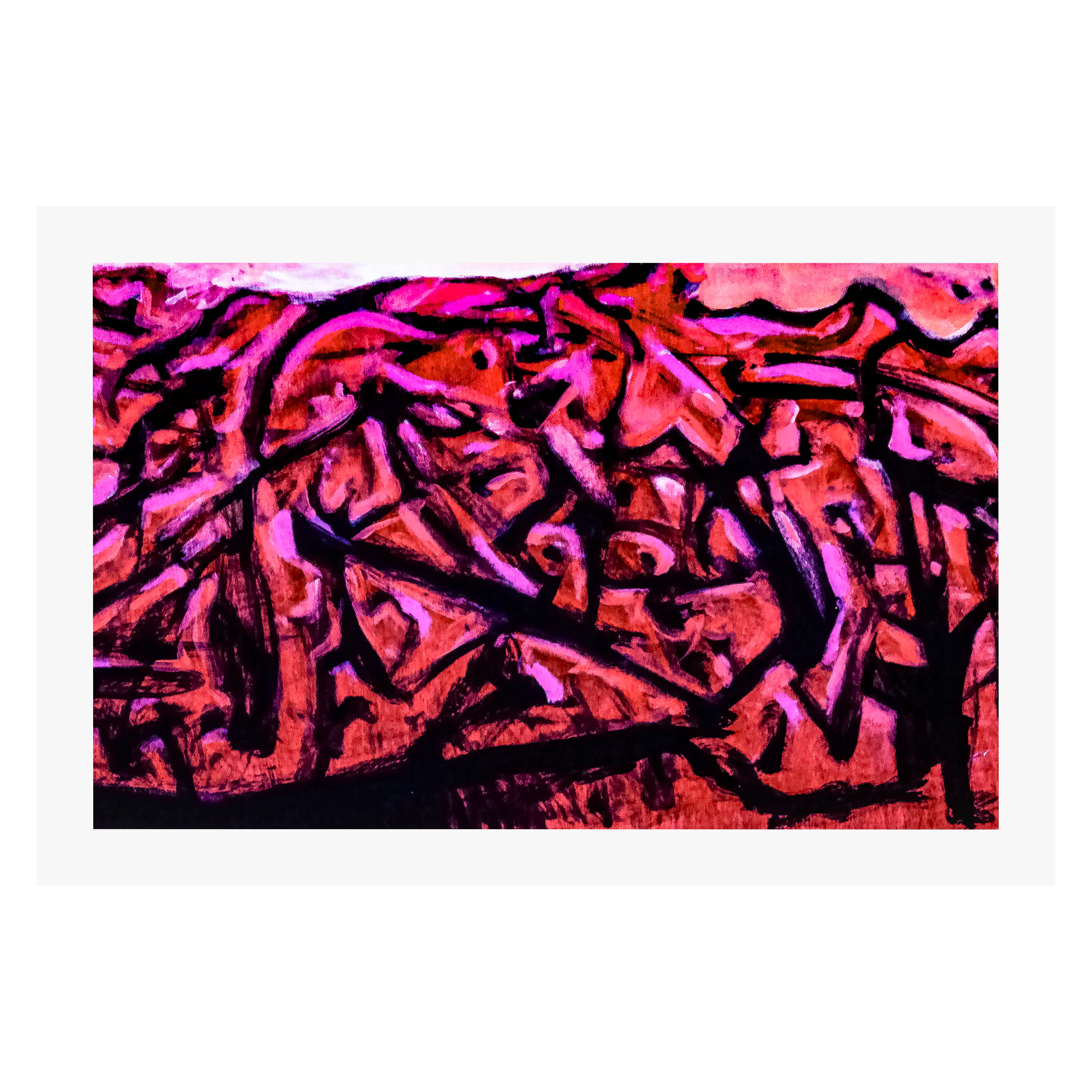 Untitled, New York, 2011, print by Ian Bloom