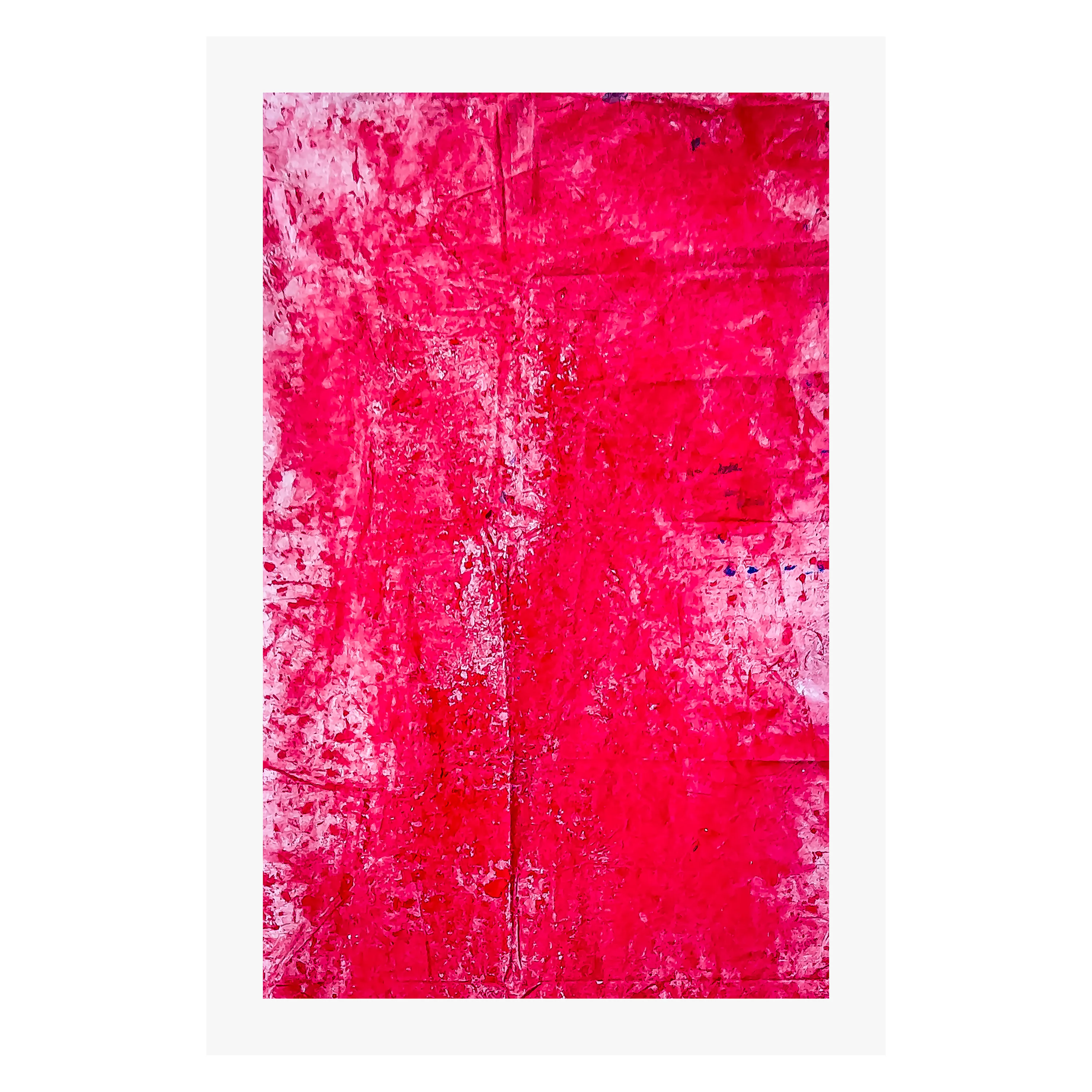 Fire, New York, 2016, print by Ian Bloom