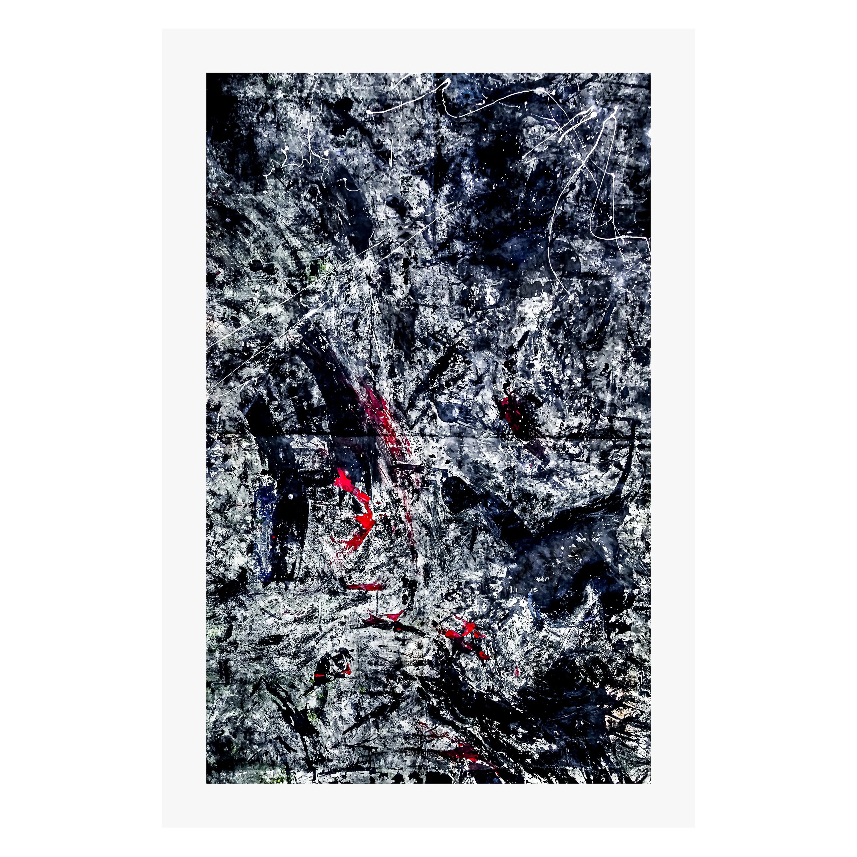 Road No. 1, Los Angeles, 2016, print by Ian Bloom