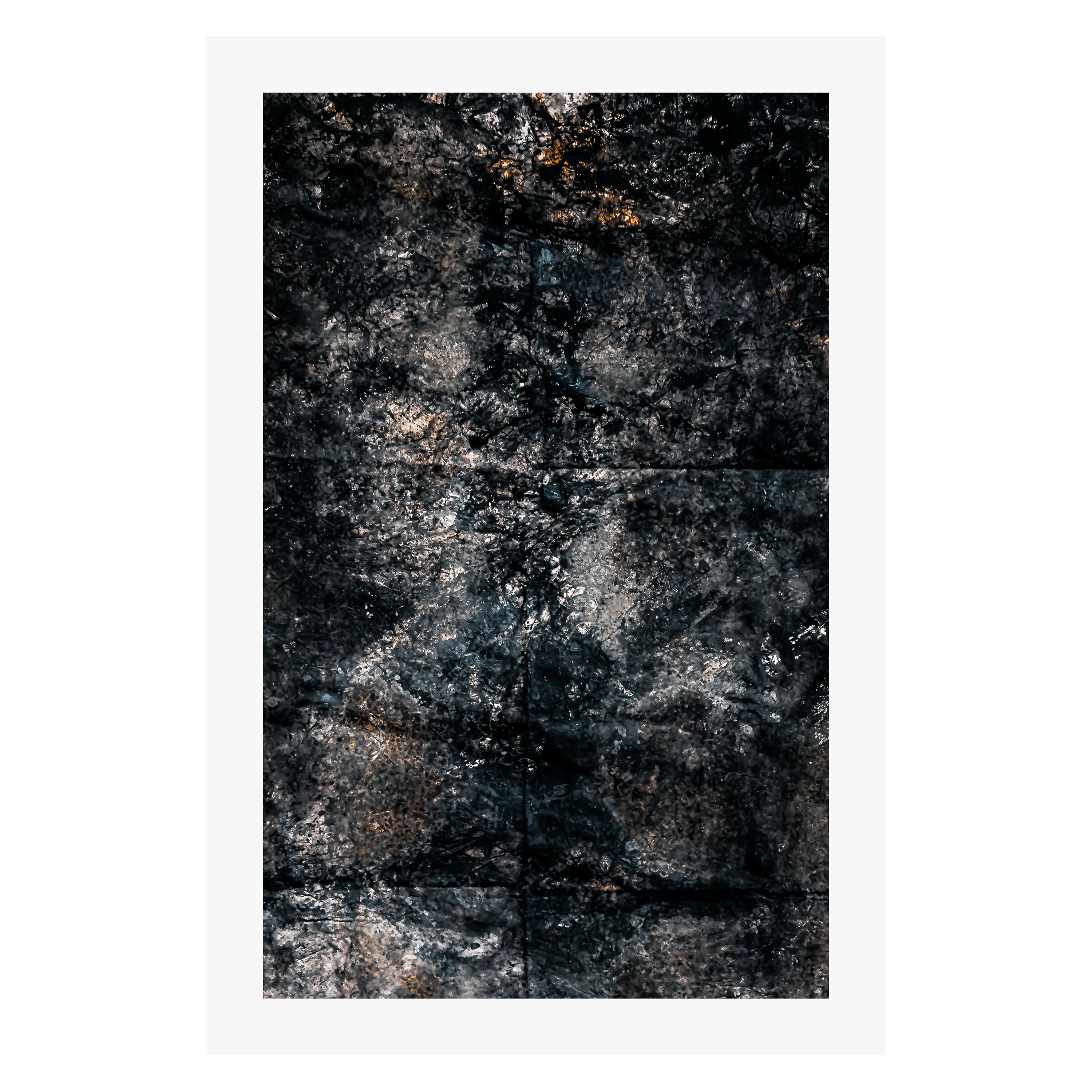 Road No. 3, New York, 2016, Section II print by Ian Bloom