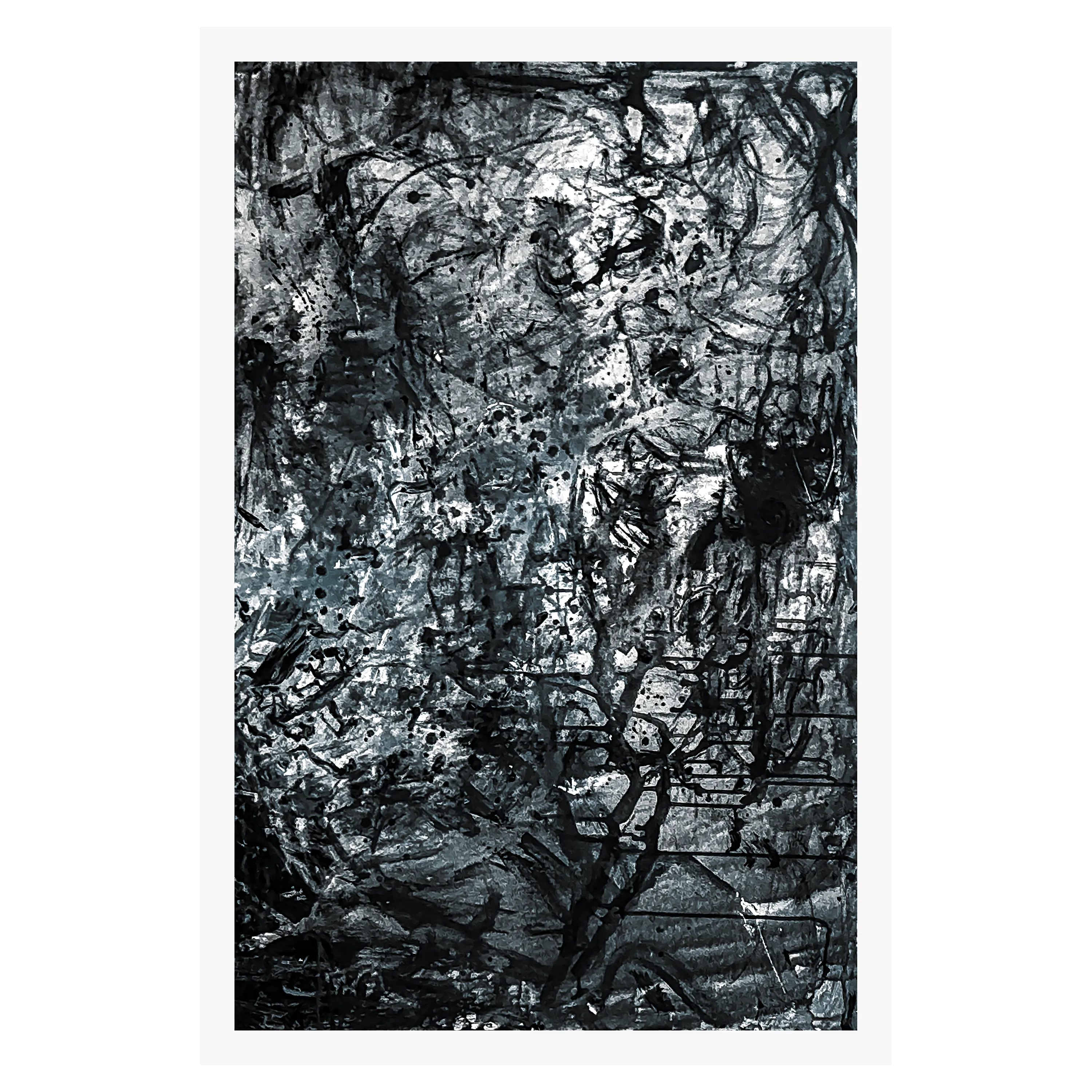 Road, Los Angeles, 2022, large print by Ian Bloom