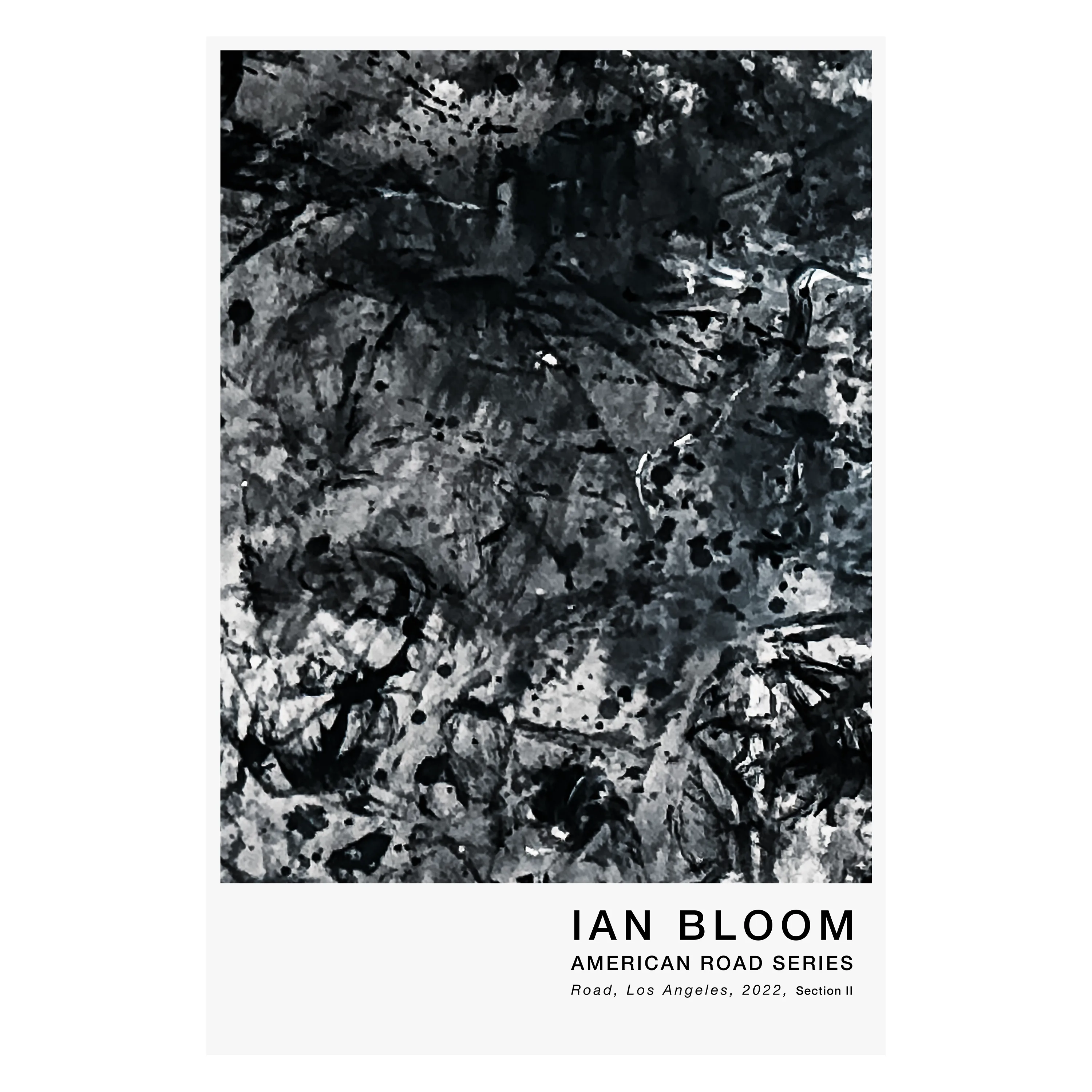 Road, Los Angeles, 2022, Section II poster by Ian Bloom