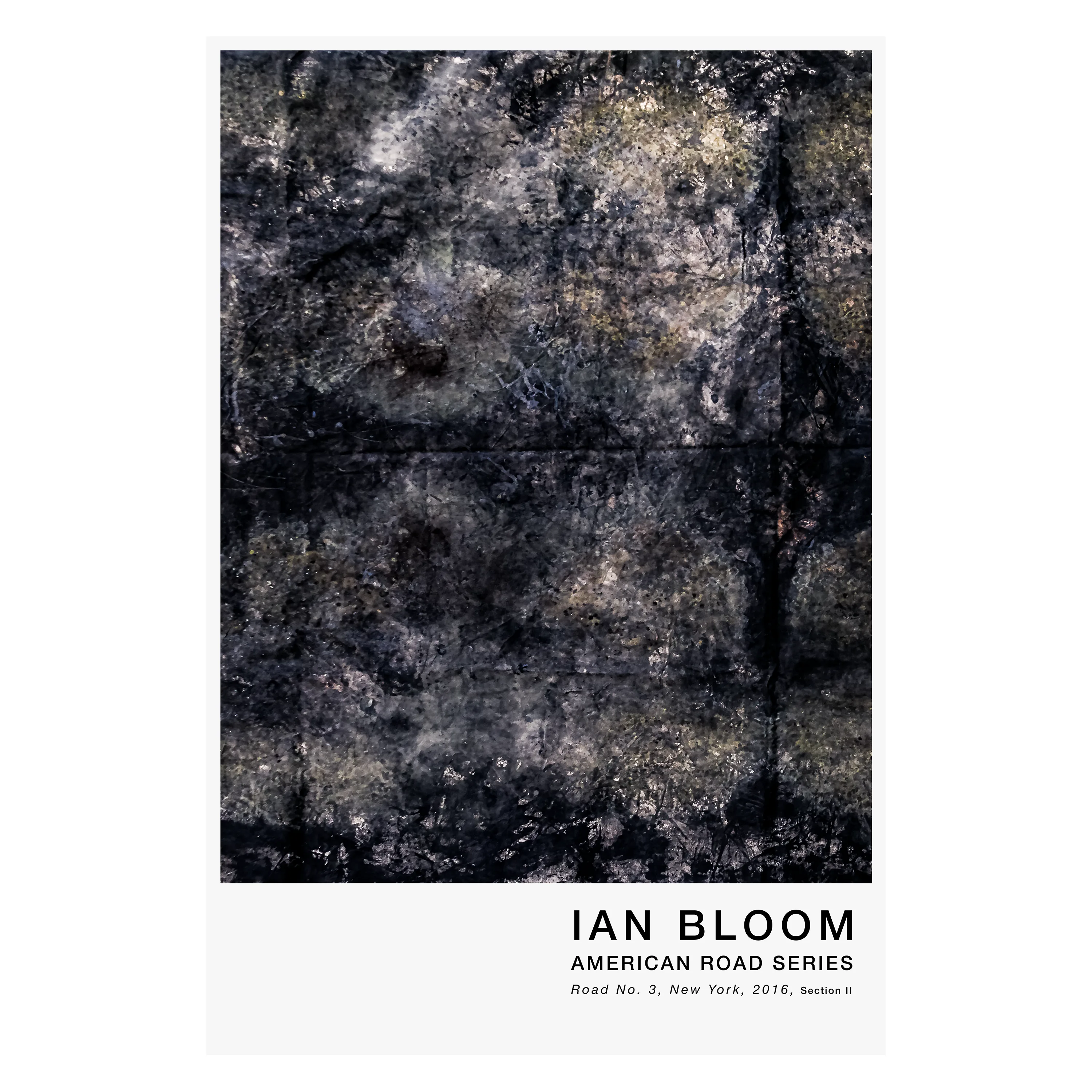 Road No. 3, New York, 2016, Section II poster by Ian Bloom