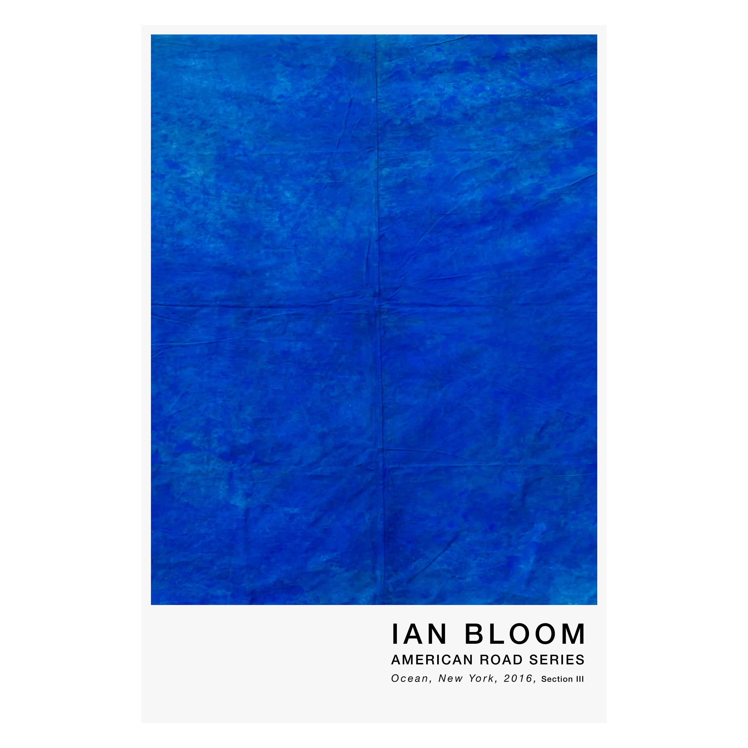 Ocean, New York, 2016, Section III poster by Ian Bloom