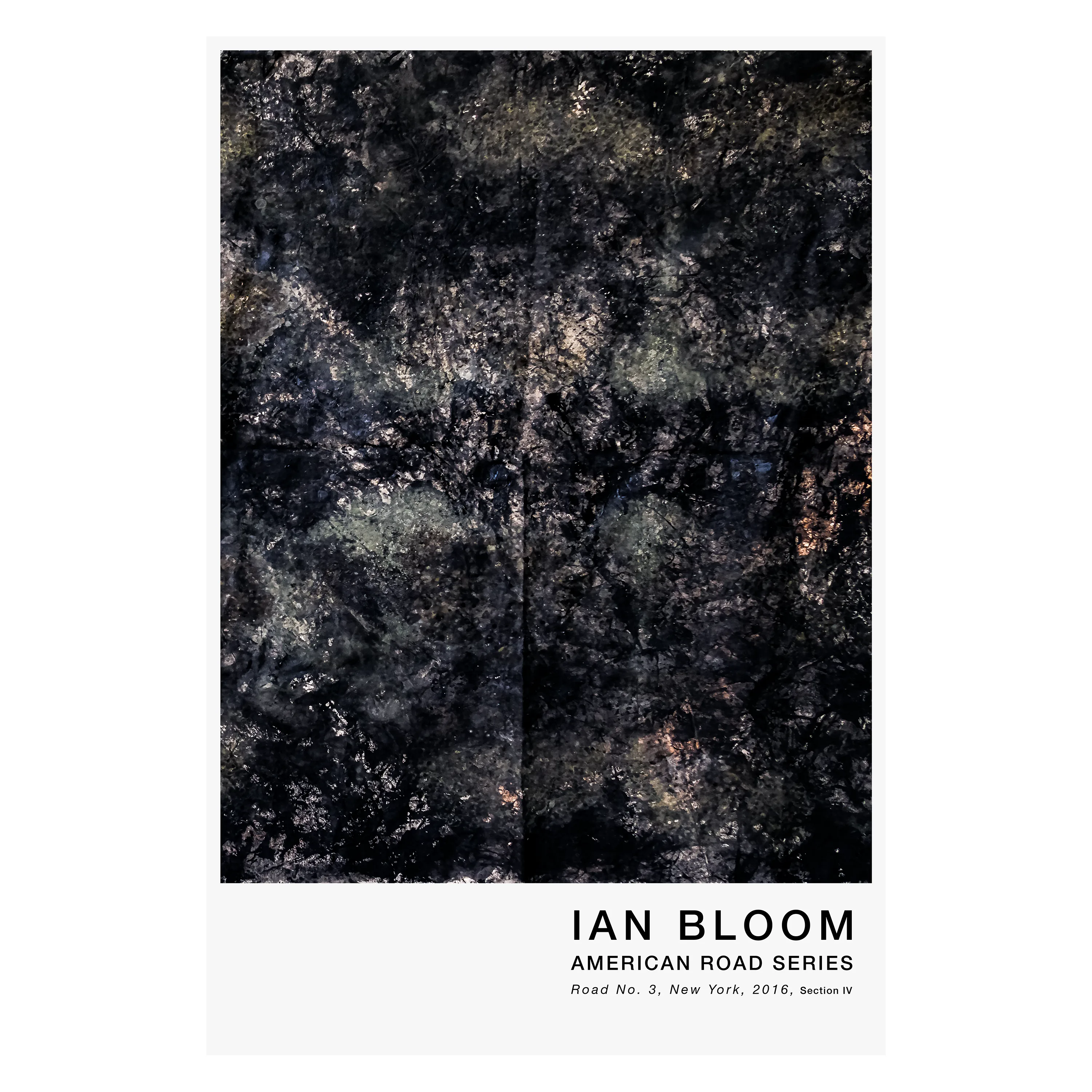 Road No. 3, New York, 2016, Section IV poster by Ian Bloom