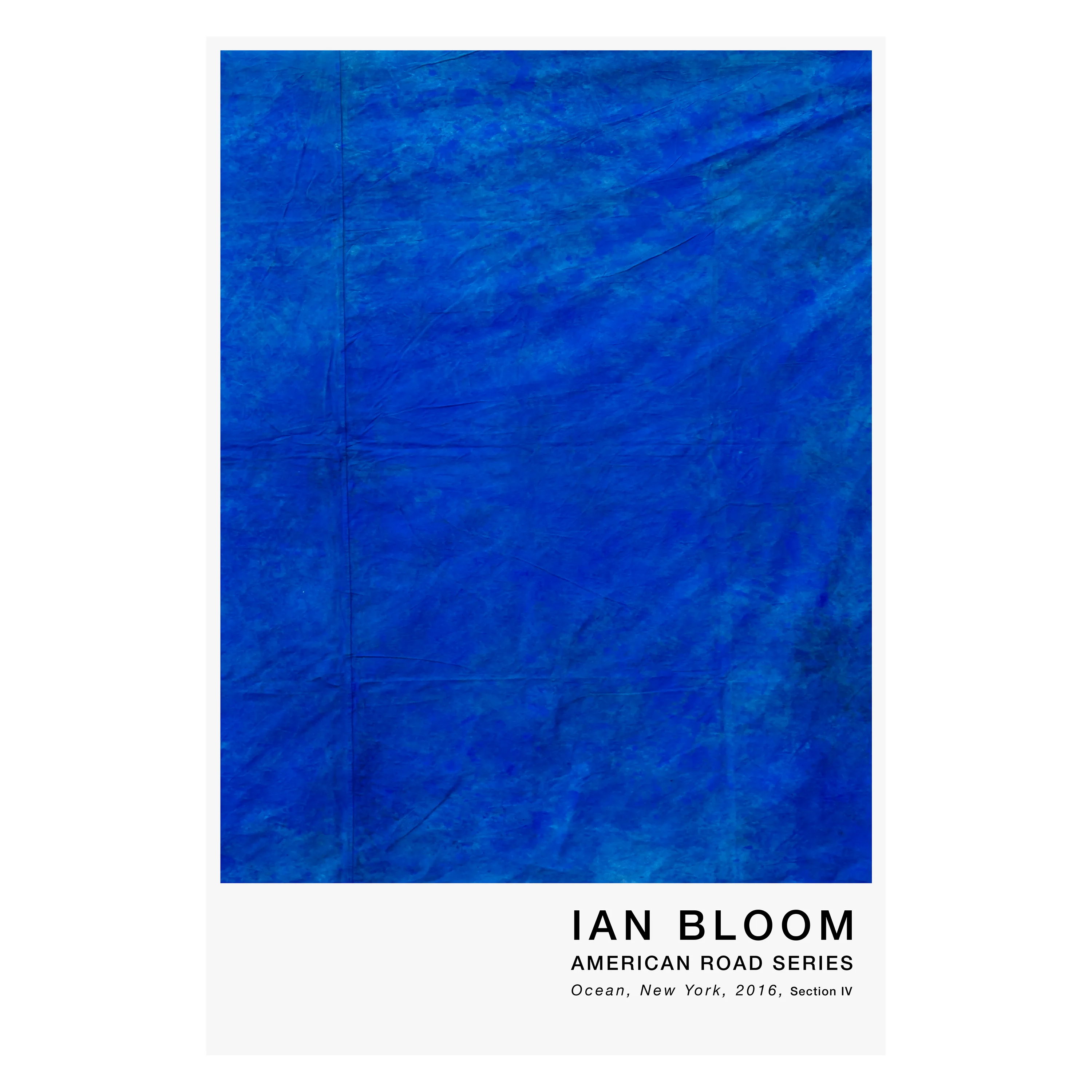 Ocean, New York, 2016, Section IV poster by Ian Bloom