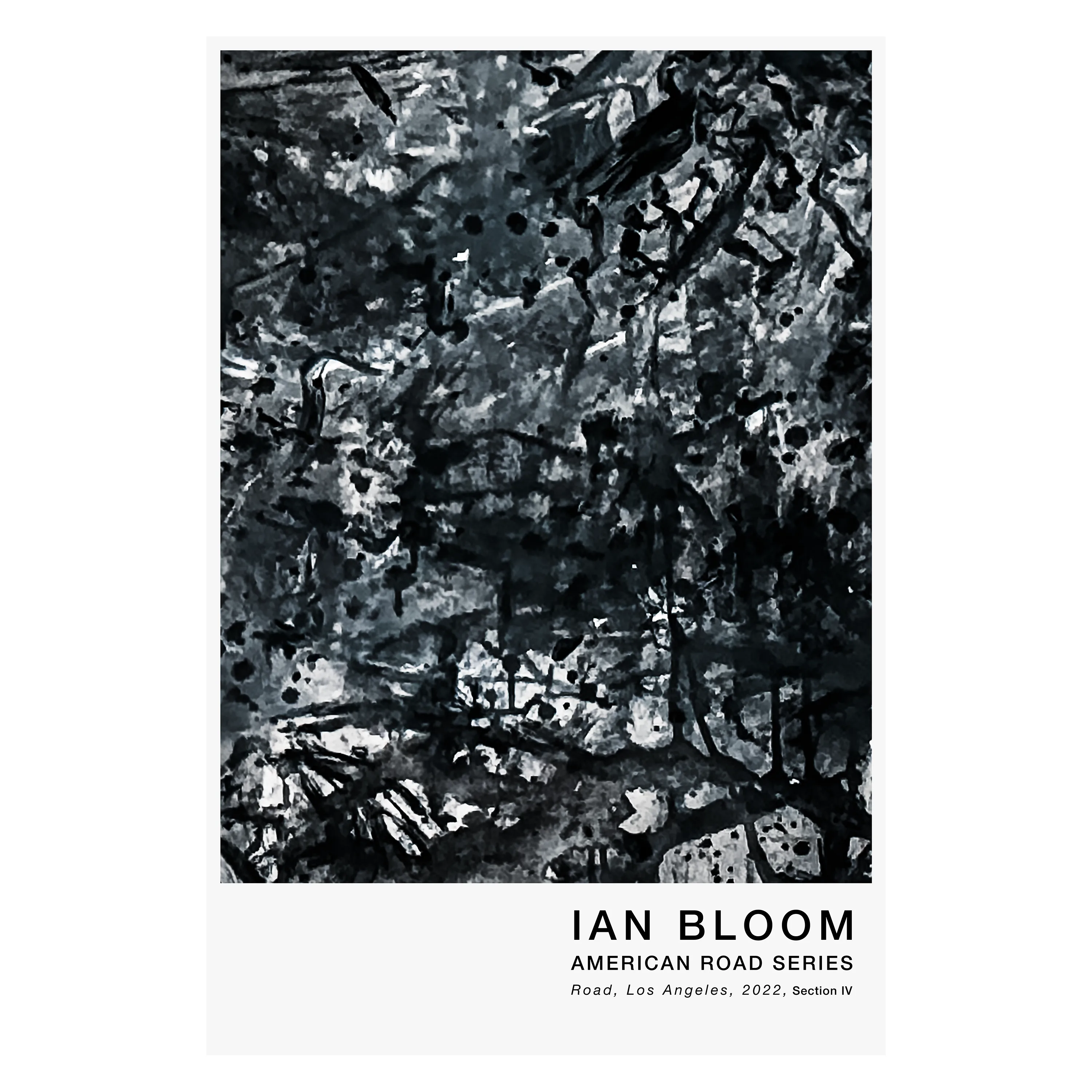 Road, Los Angeles, 2022, Section IV poster by Ian Bloom