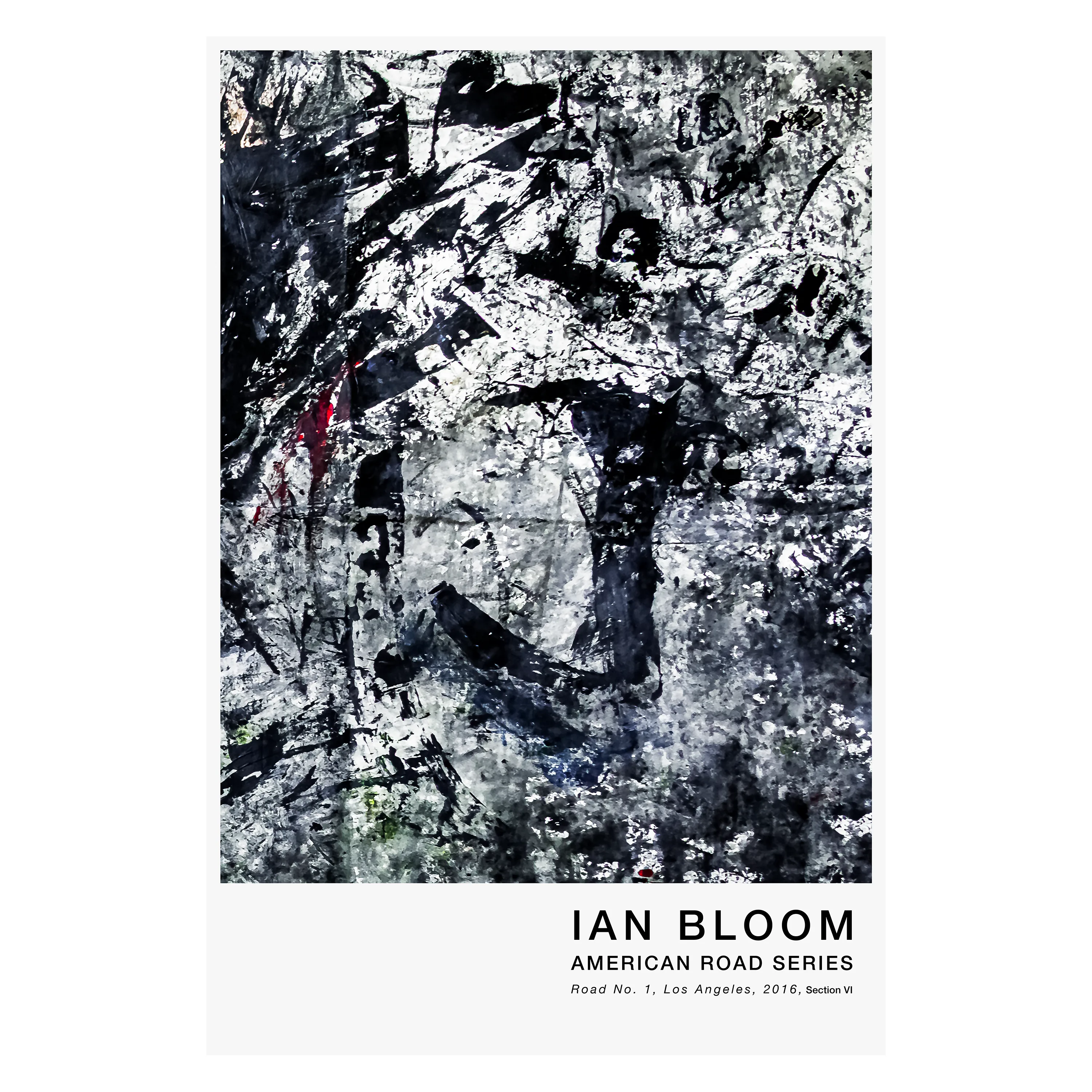 Road No. 1, Los Angeles, 2016, Section VI poster by Ian Bloom