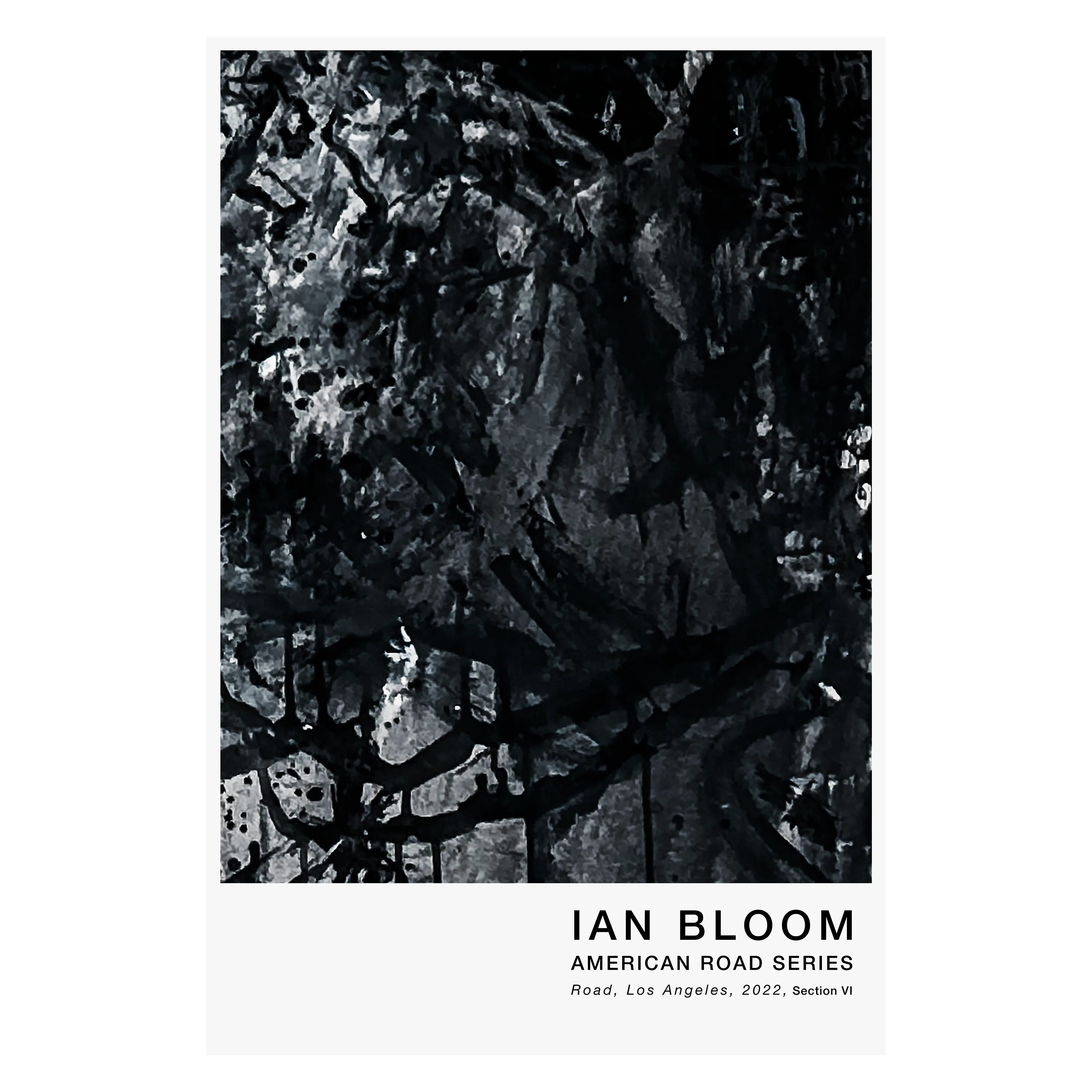 Road, Los Angeles, 2022, Section VI poster by Ian Bloom