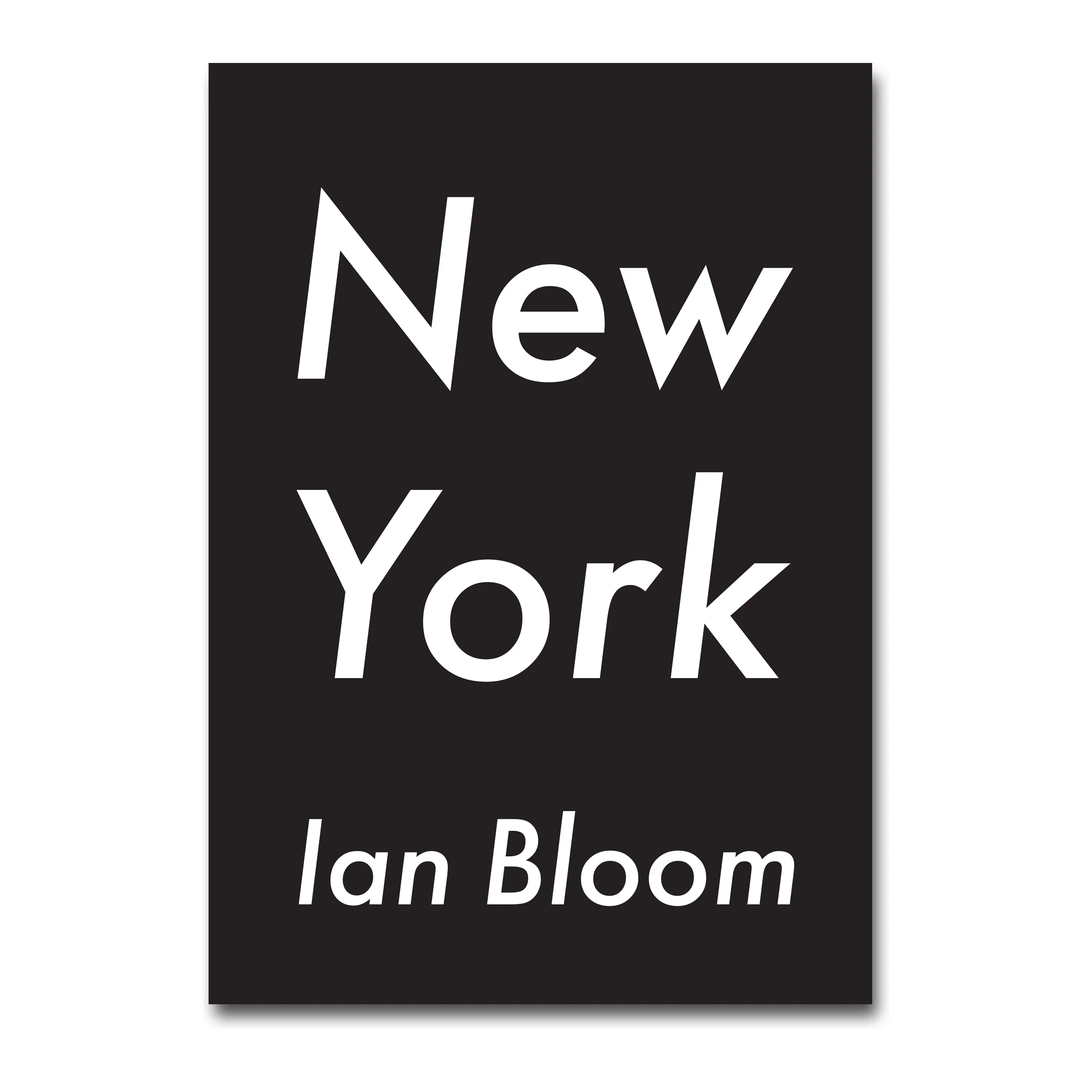 New York, 2026 book by Ian Bloom